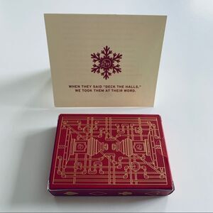 MAKERS MARK Bourbon Whiske(y) 2020 Holiday playing card deck BRAND NEW